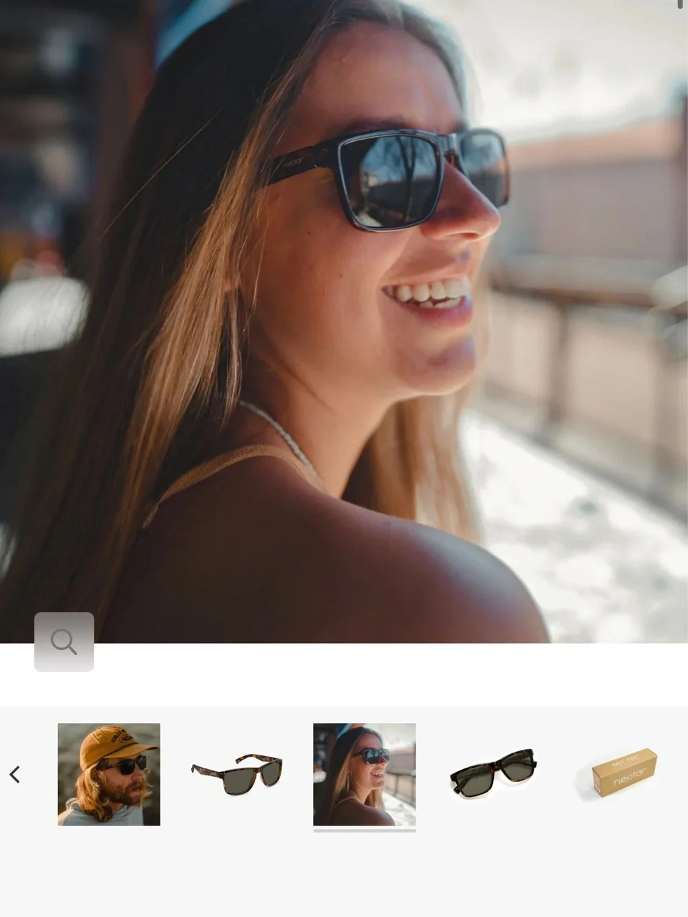 Tortoiseshell Women's Sunglasses with Dark Lenses